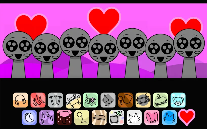Sprunki Cute Time sprunki no horror screenshot