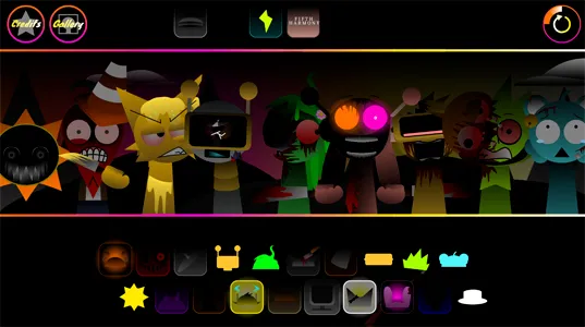Build a full four-slot mix in Sprunki Double Date