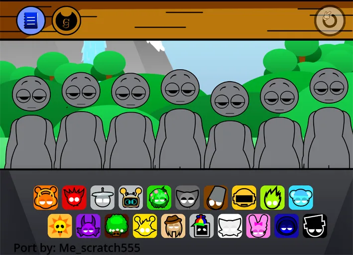 Sprunki Grown Up sprunki no horror screenshot
