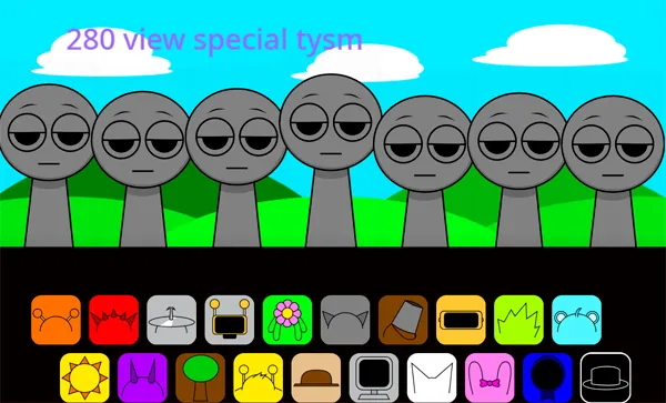 Drag a robot character onto the Sprunki Remix stage